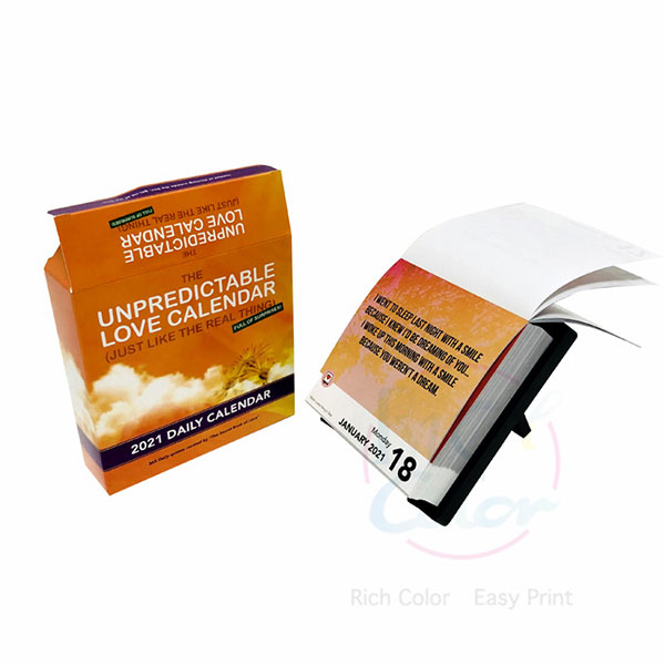 365 日 1 日ページ日めくりカレンダーの印刷が企業にとって賢い選択となるのはなぜですか?